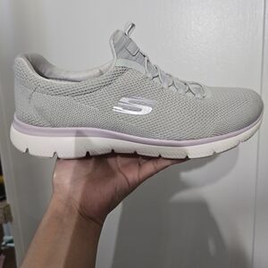 Skechers Women's Gray Athletic Shoes